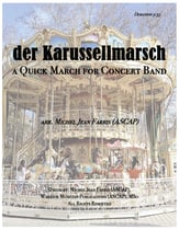 der Karussellmarsch Concert Band sheet music cover
